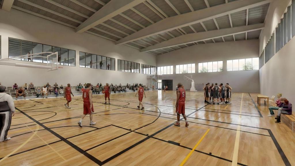 Nuevo pabellón polideportivo de Pizarrales