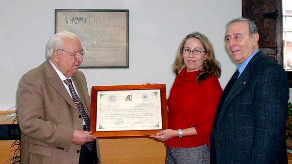 Roberto Pérez Bracamonte, a la derecha en una imagen de archivo.