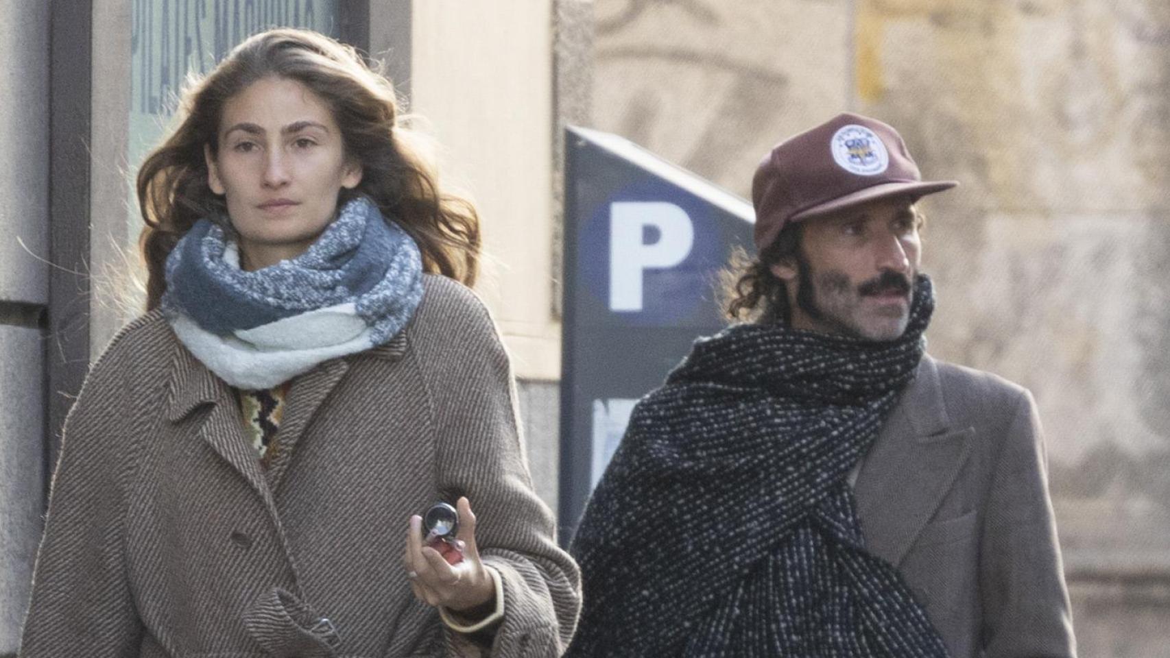 Leiva, junto a su acompañante, en una fotografía tomada en Madrid el 9 de enero de 2026.