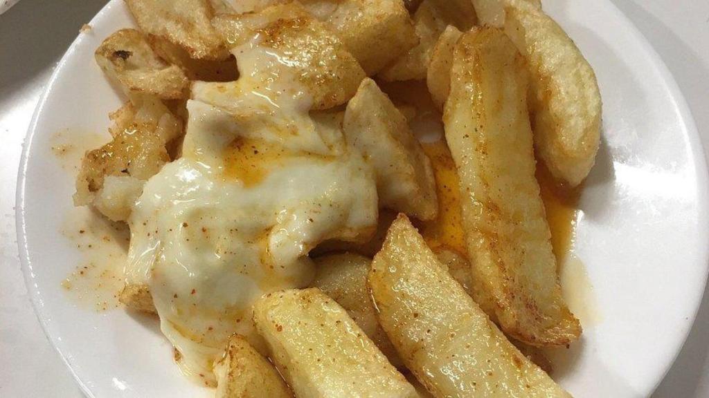 Las patatas bravas del Bar Tomás.