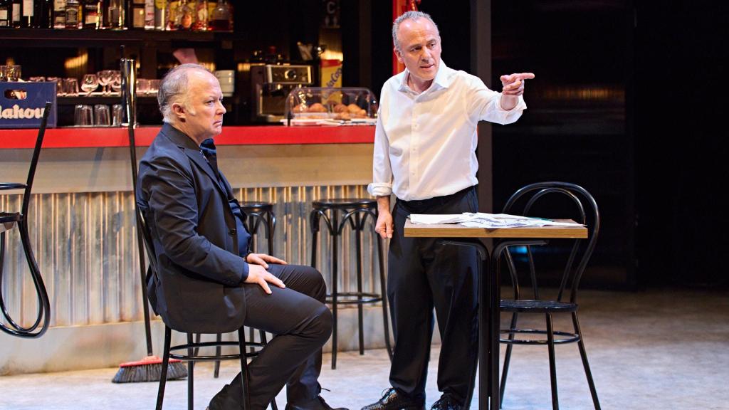 Javier Gutiérrez y Luis Bermejo en 'Los yugoslavos'.