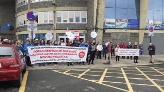 Imagen de la concentración.