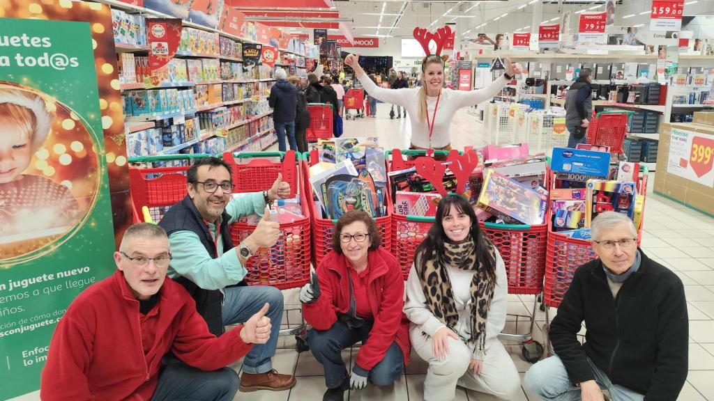 La iniciativa de Alcampo de Juguetes para todos.