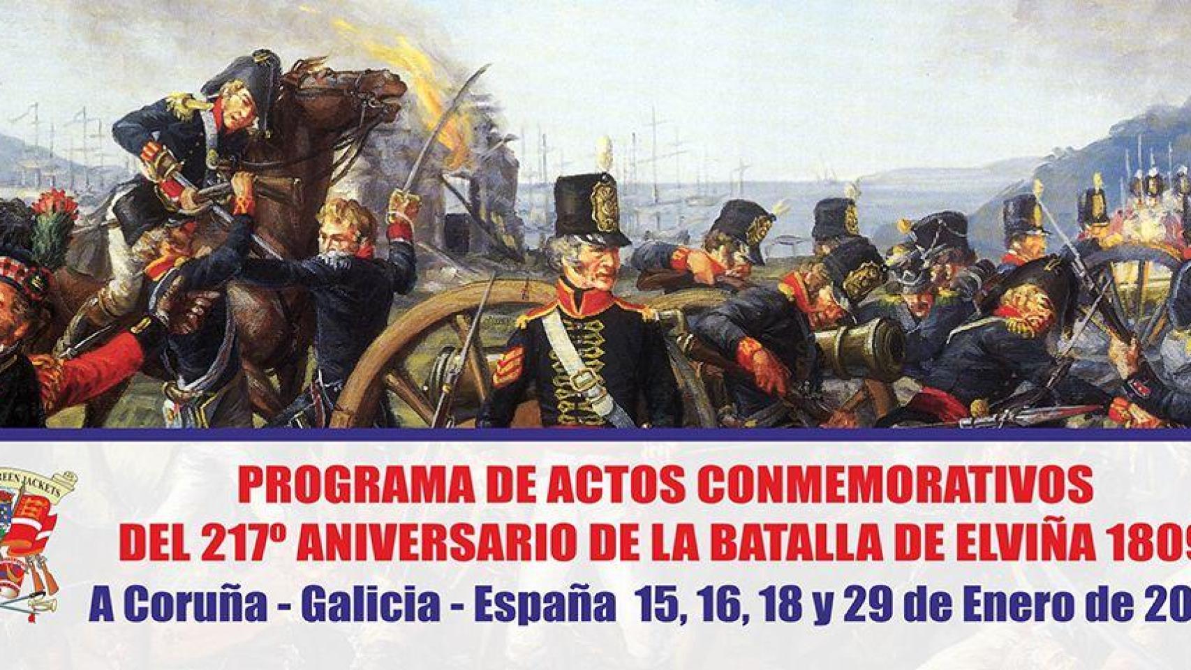 A Coruña conmemora el 217 aniversario de la Batalla de Elviña: programación completa