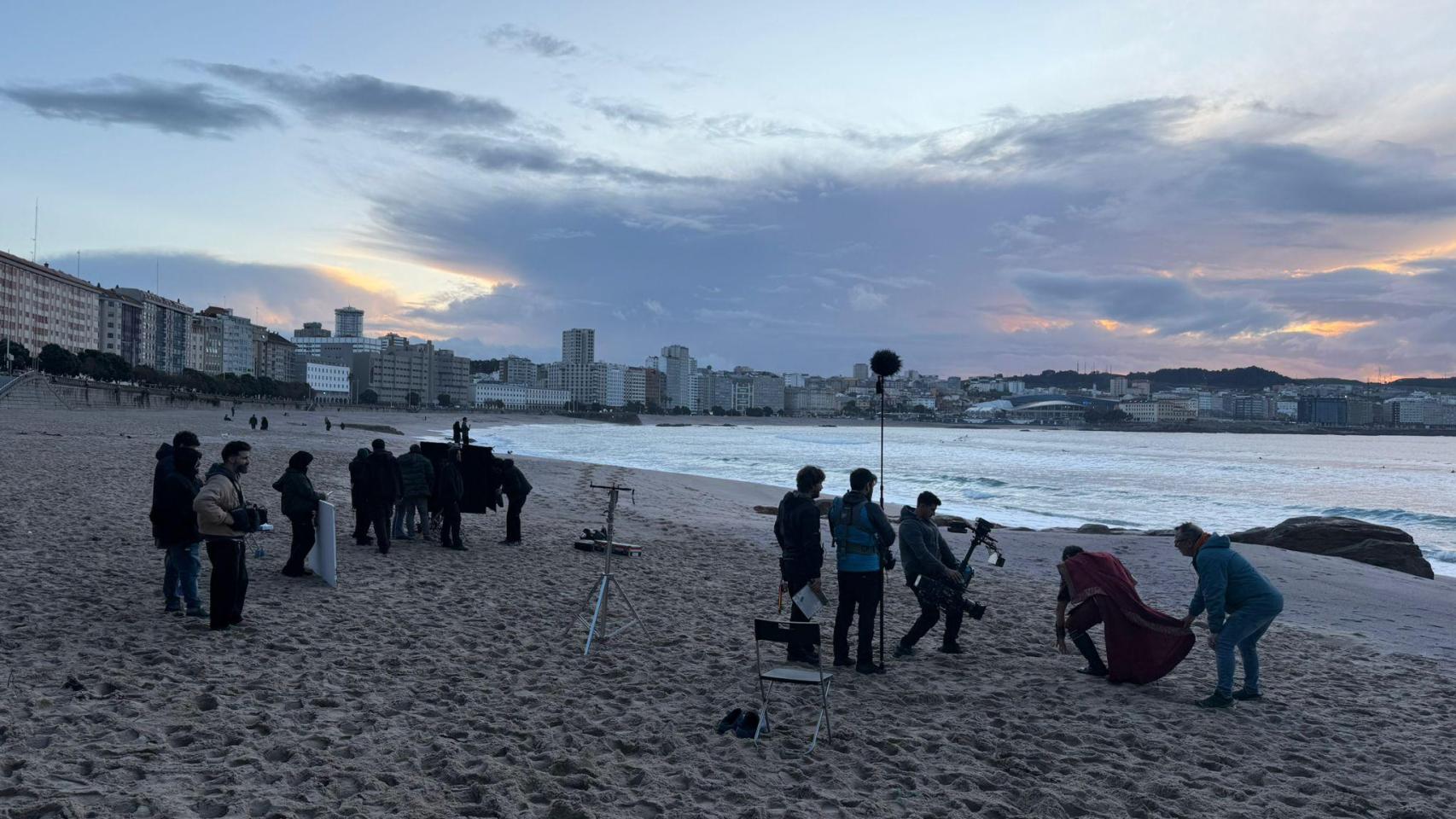 Grabación esta tarde en A Coruña