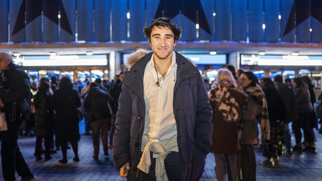 Alejandro Rodríguez, de 23 años, momentos antes de asistir a 'Llamados', este lunes.