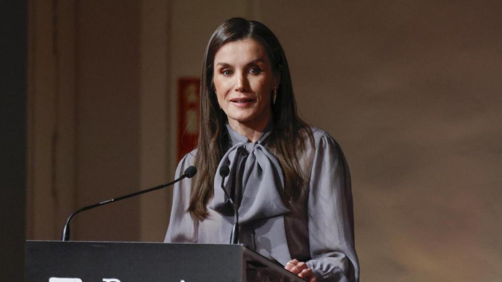 La reina Letizia durante su discurso en los Premios Zenda 2024-2025.