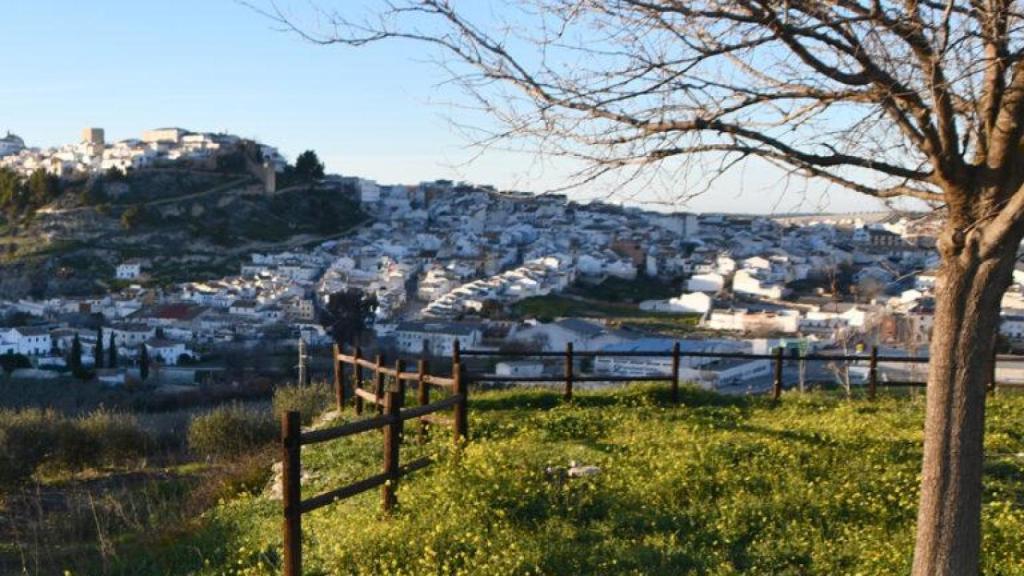 Vistas sobre la ciudad de Baena.