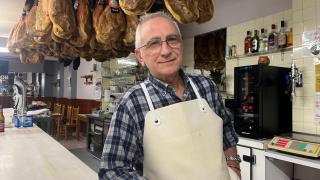 José Carlos, dueño de la Flor del Jamón