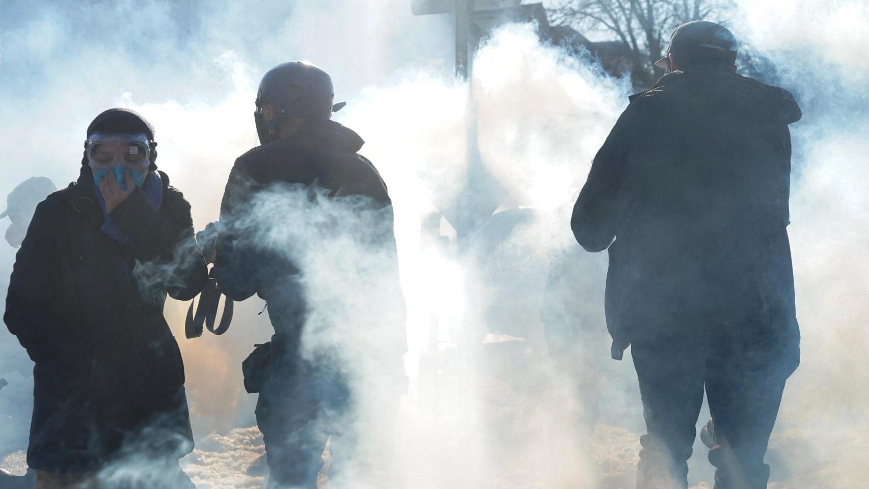 Protestas en Minnesota tras la muerte el 7 de enero de Renee Nicole Good