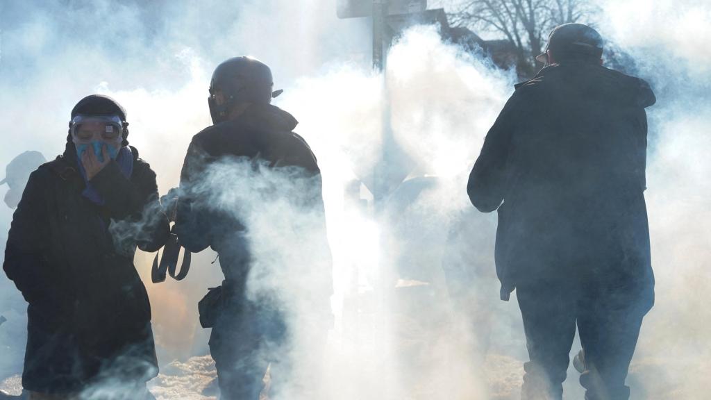 Protestas en Minnesota tras la muerte el 7 de enero de Renee Nicole Good