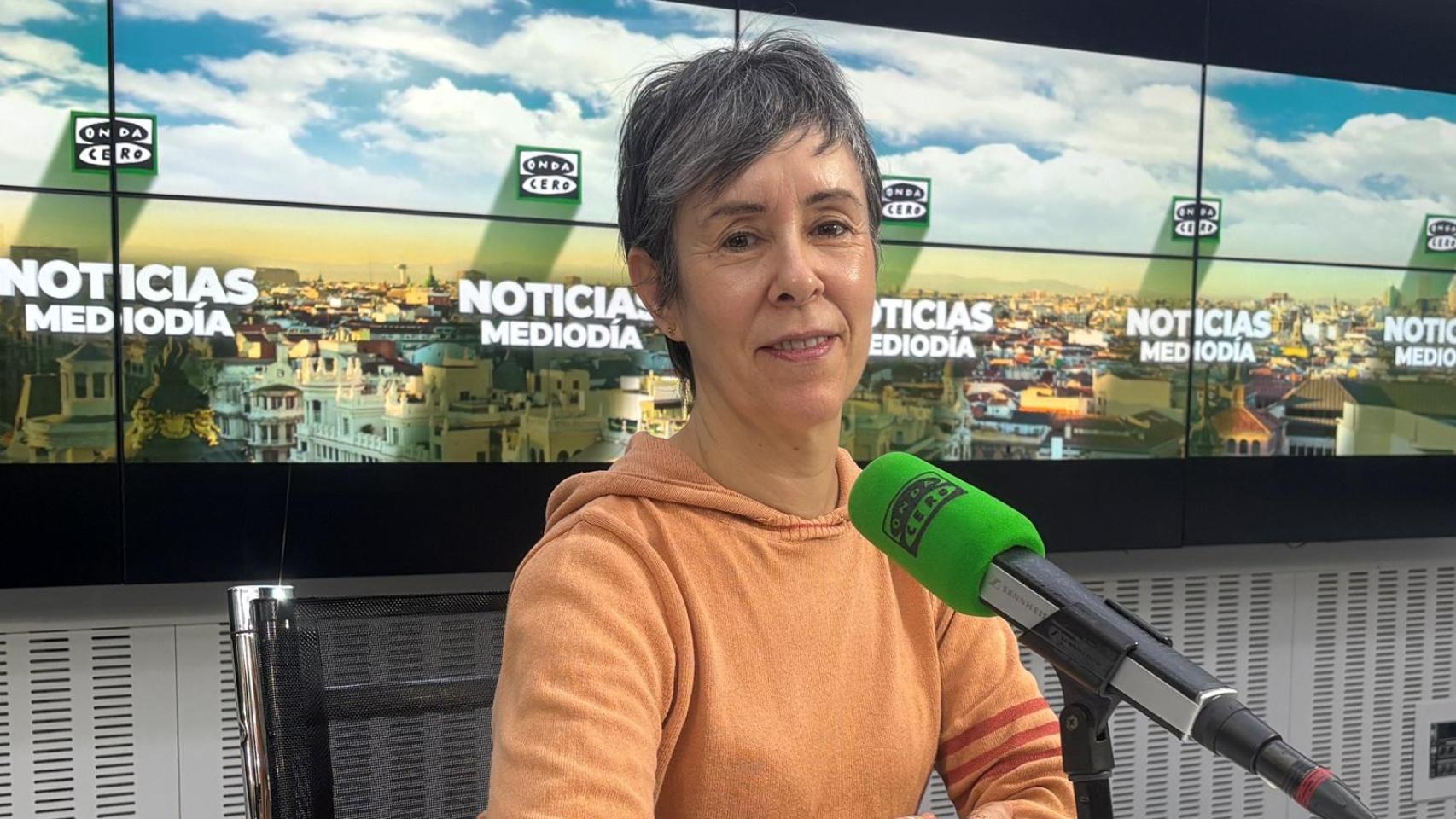 María Hernández en 'Noticias Mediodía' de Onda Cero.