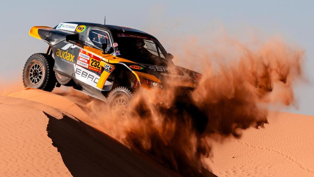 Laia Sanz durante la etapa 9 del Rally Dakar 2026.