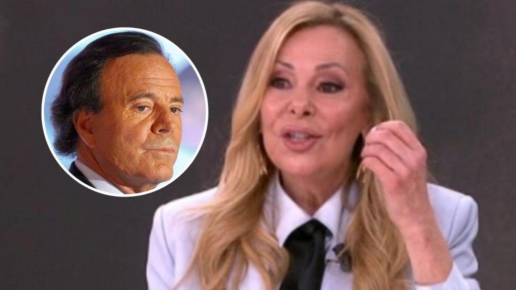 Ana Obregón y Julio Iglesias en un montaje de BLUPER
