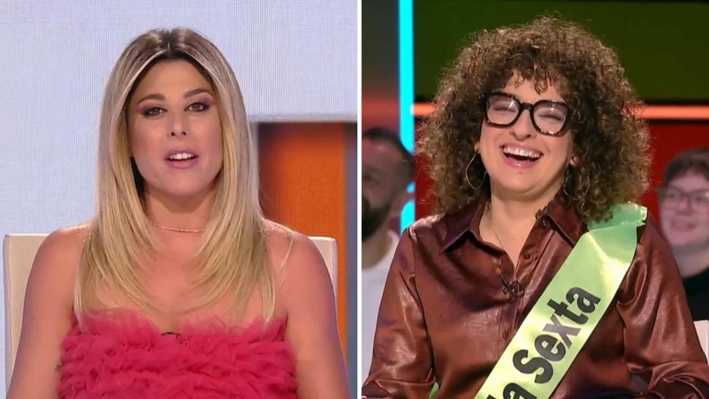 Valeria Ros y Virginia Riezu en un montaje de BLUPER.