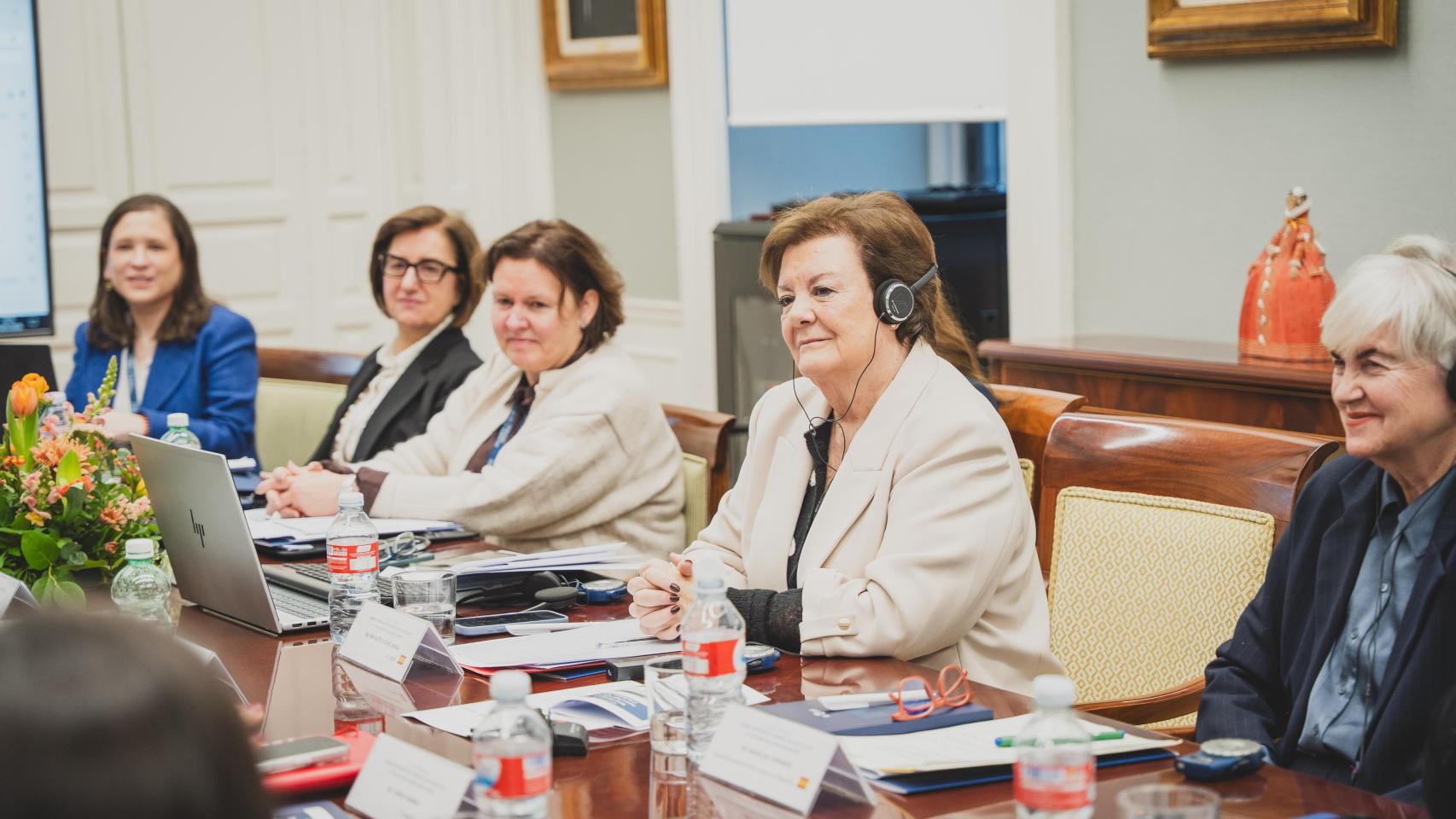 Imagen del encuentro durante la mañana del martes 13 de enero en la sede del Tribunal de Cuentas en Madrid.