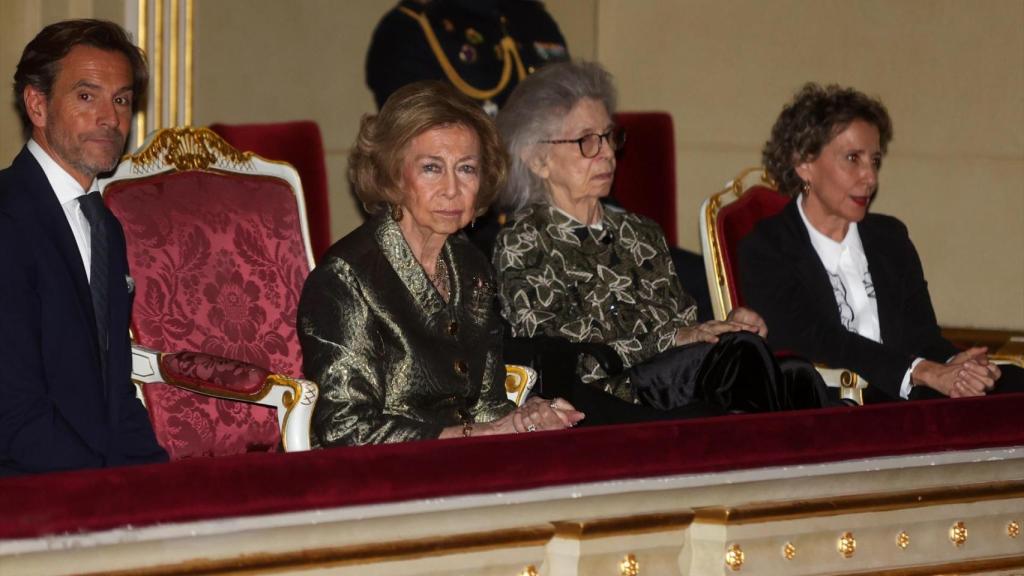 Las dos hermanas cuando asistieron al Premio BMW de Pintura en noviembre de 2024.