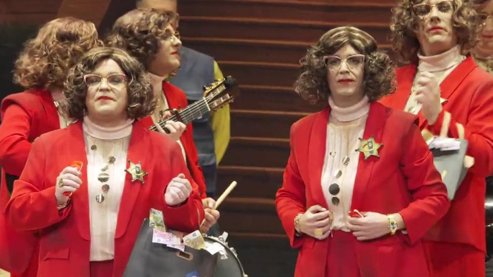 La chirigota de Sevilla 'To pa mí'.