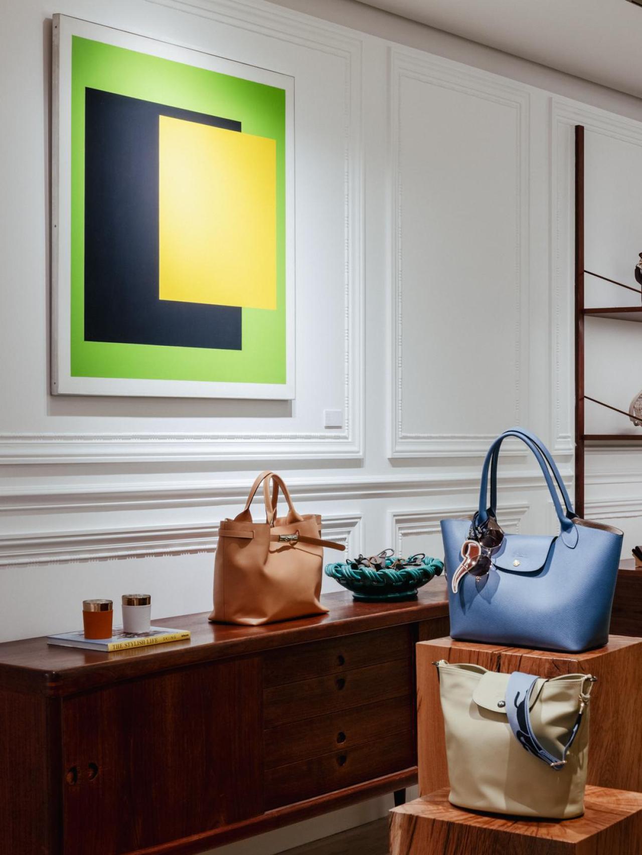 Interior de la boutique.