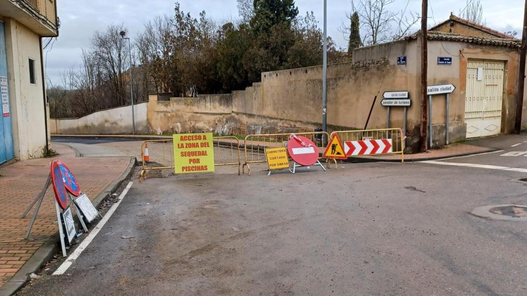 Las obras de la carretera del Caracol