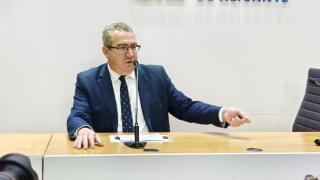 El alcalde Toni Pérez, en la rueda de prensa de este miércoles.