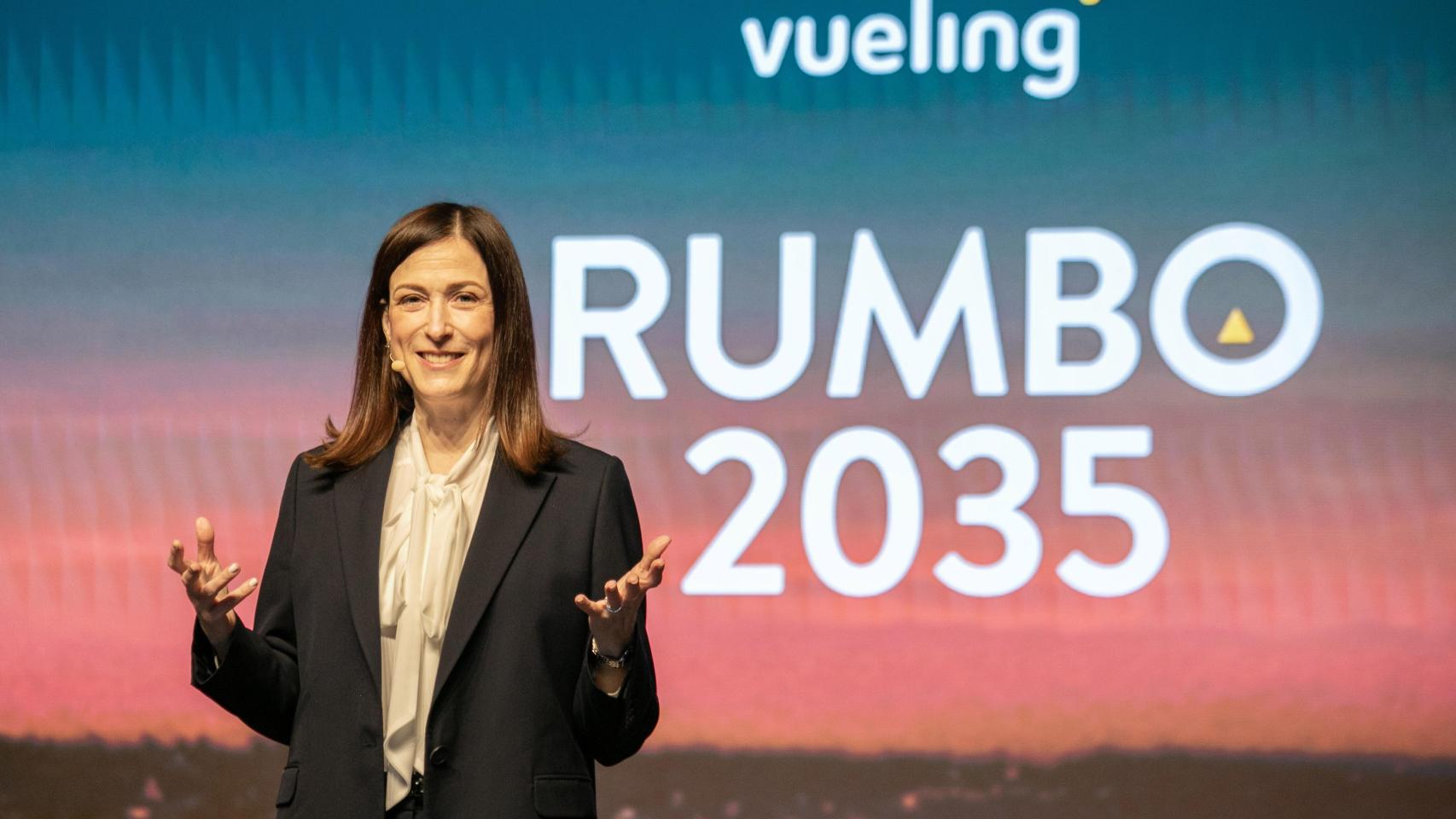 Carolina Martinoli, CEO y presidenta de Vueling.