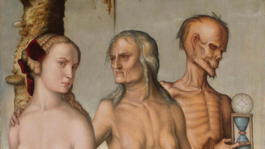 Hans Baldung Grien: 'Las Edades y la Muerte' (fragmento), 1541–1544. Foto: Museo del Prado
