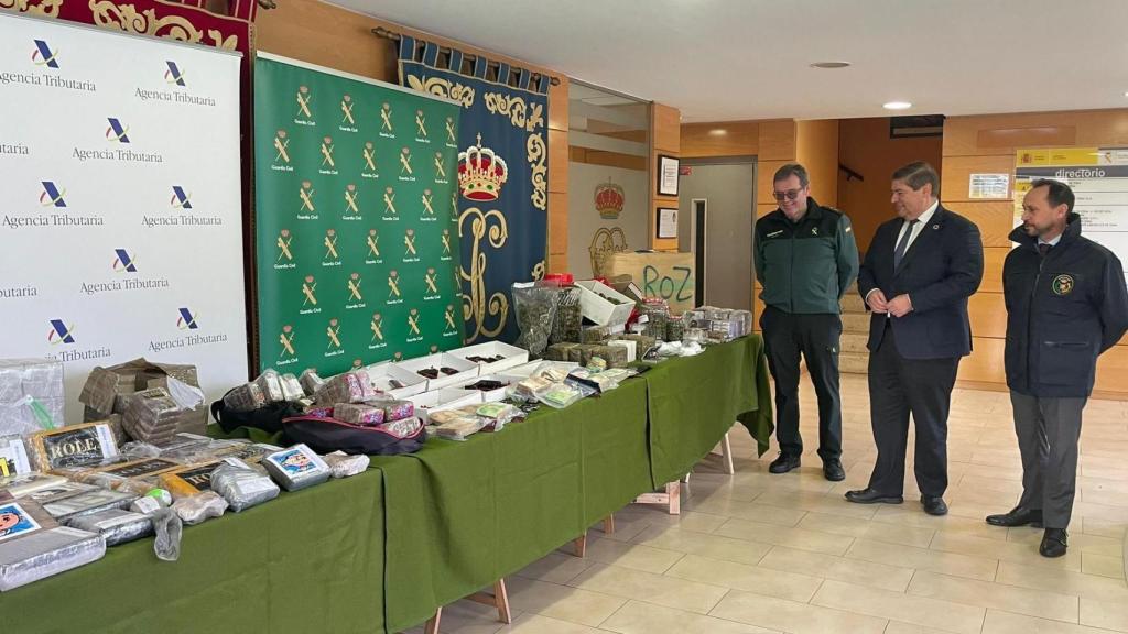 Desarticulan una red de narcotráfico en la provincia de A Coruña ligada a un grupo criminal de Ferrol