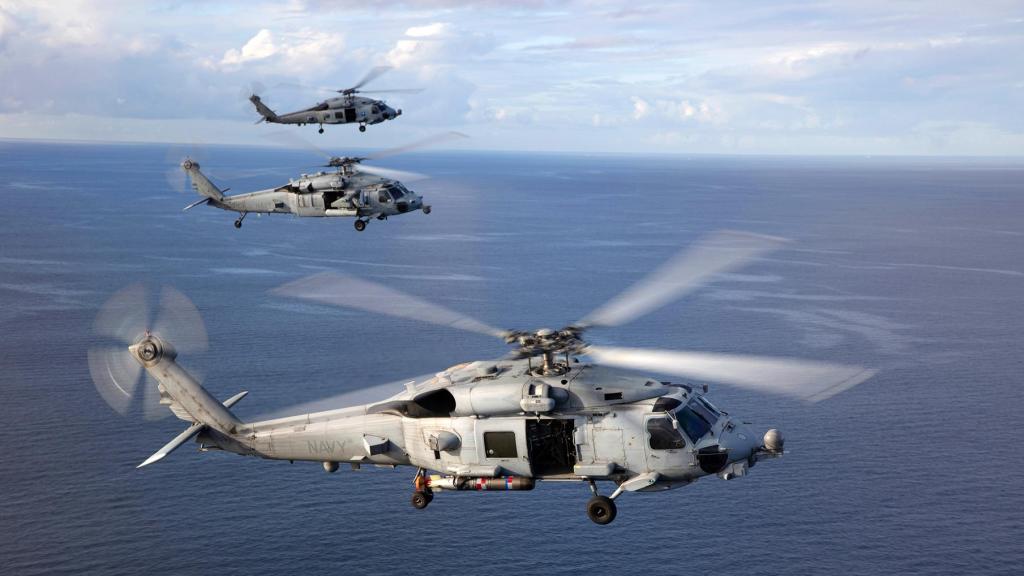 Helicópteros MH-60R de la US Navy