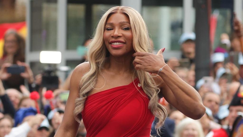 Serena Williams, en su llegada a la ceremonia del Premio Princesa de Asturias de los Deportes 2025