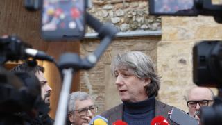 El secretario de Estado de Medio Ambiente, Hugo Morán y el alcalde de Soria, Carlos Martínez, participan en la inauguración jornada ''Impulsando la puesta en valor de los servicios ecosistémicos forestales’ de la Fundación Biodiversidad.