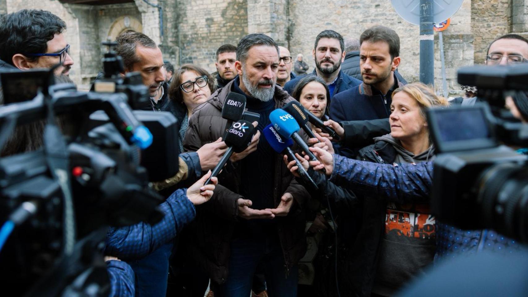 Abascal, este miércoles en Panticosa (Huesca).