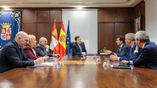 Reunión entre el Gobierno de Castilla y León e Indra