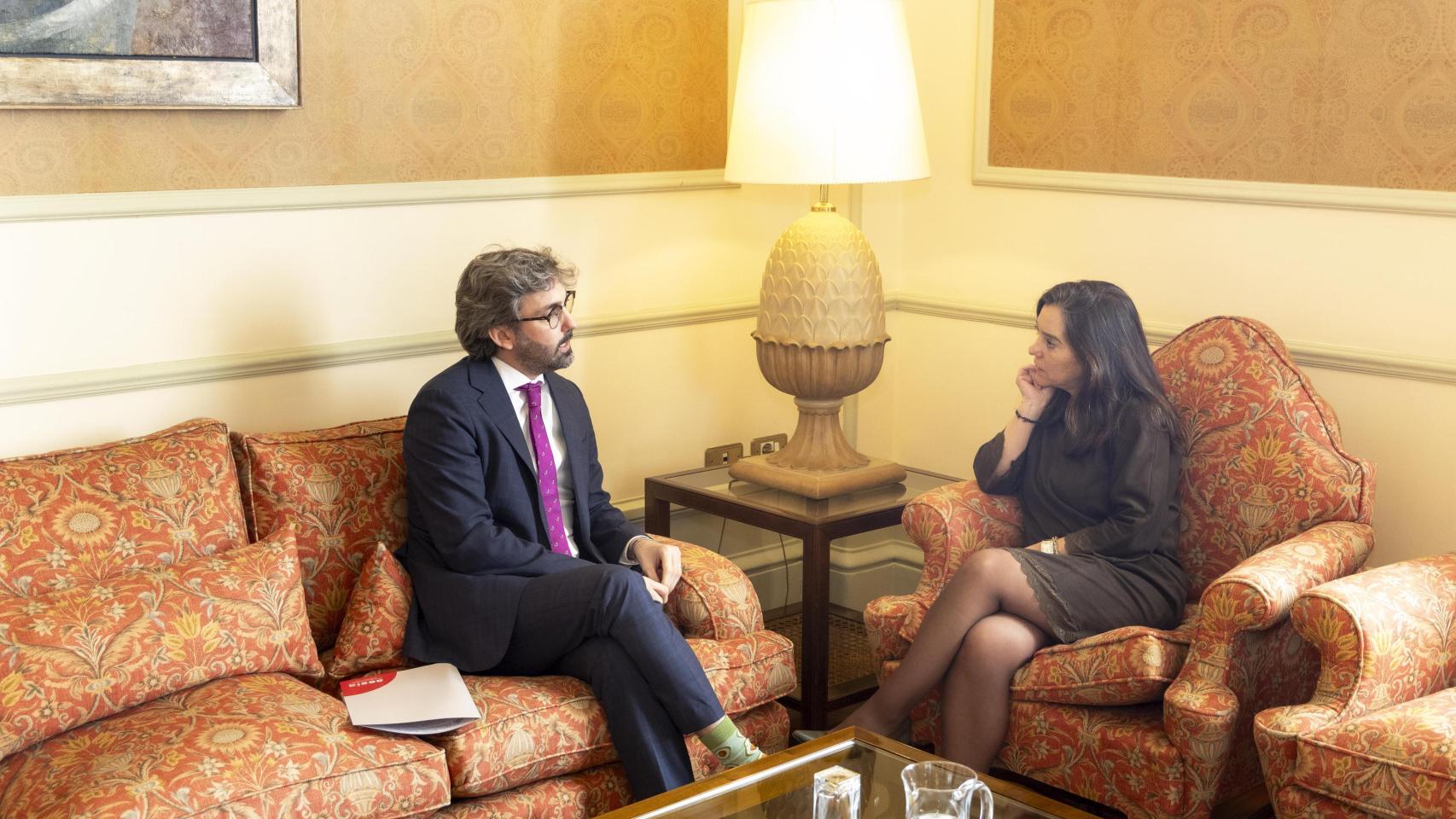 Instante de la reunión.