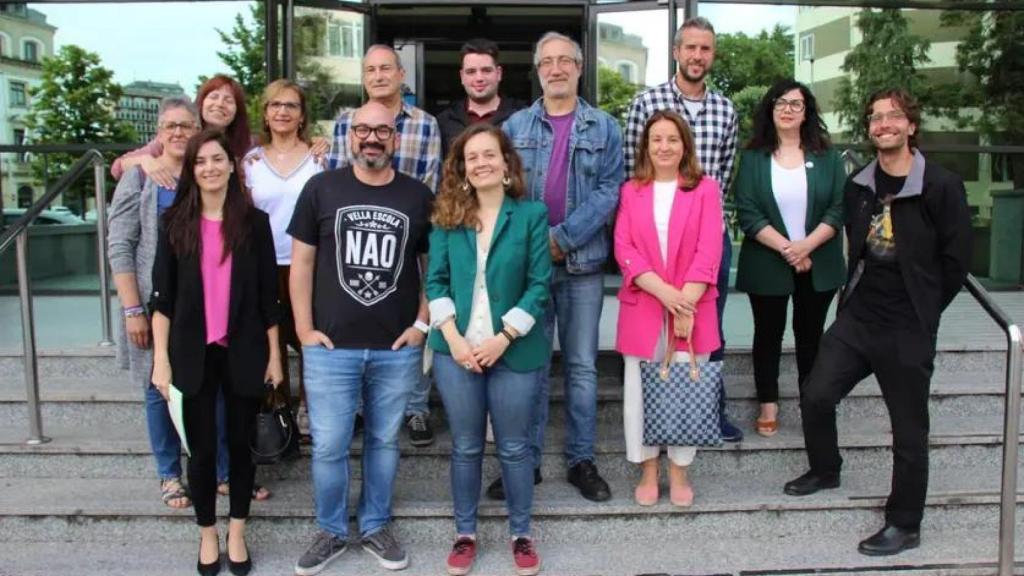 Efrén Castro tras las votaciones a diputado provincial.