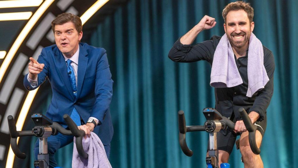 Aitor Albizua, en su visita a 'Late Xou con Marc Giró'.