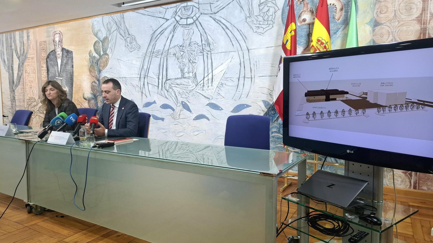 Presentación de los avances en el Grado en Medicina de la Universidad de León, este miércoles
