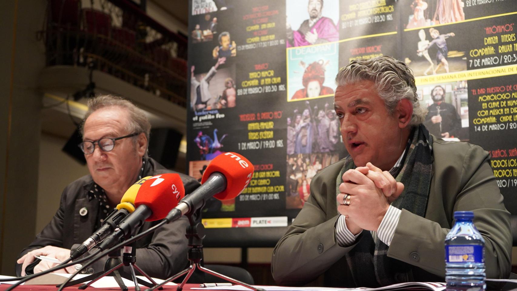 Presentación de los tres nuevos meses multidisciplinares en el Teatro Juan Bravo de Segovia, este miércoles