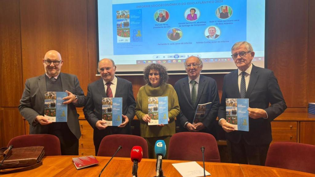 El Eje Atlántico presenta su Informe Socioeconómico Anual 2024 de Galicia y Norte de Portugal