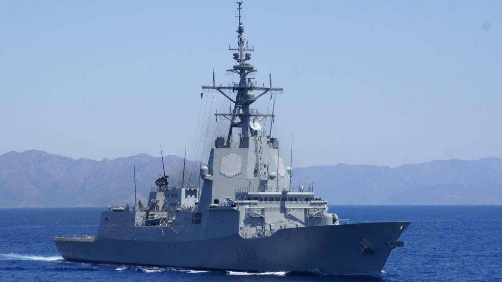 Fragata 'Blas de Lezo' (F-103) de España