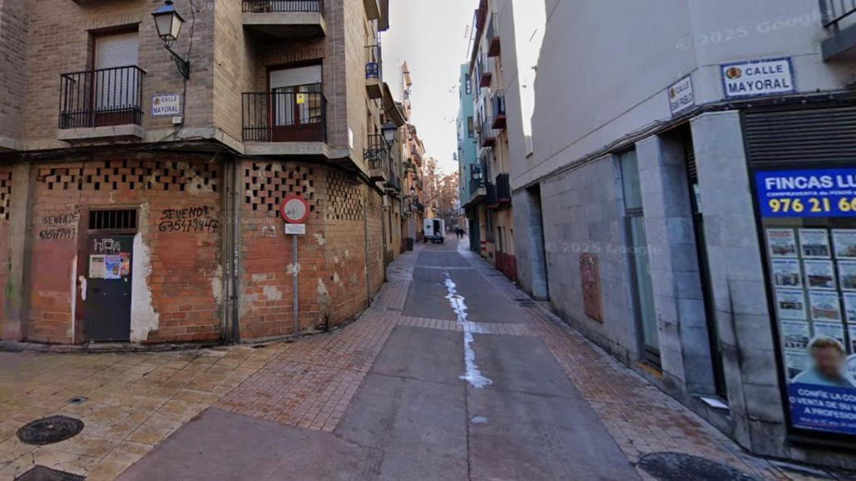 La calle San Pablo, en Zaragoza.