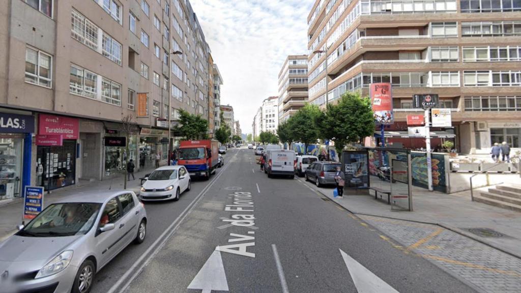 Avenida de la Florida de Vigo.
