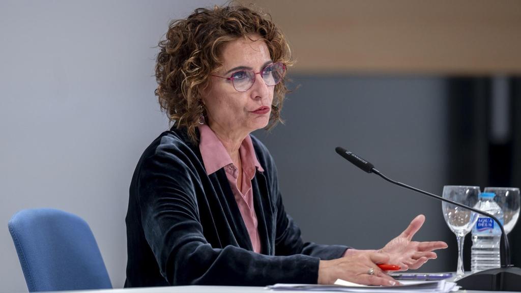 María Jesús Montero, tras el Consejo de Política Fiscal y Financiero de este miércoles.