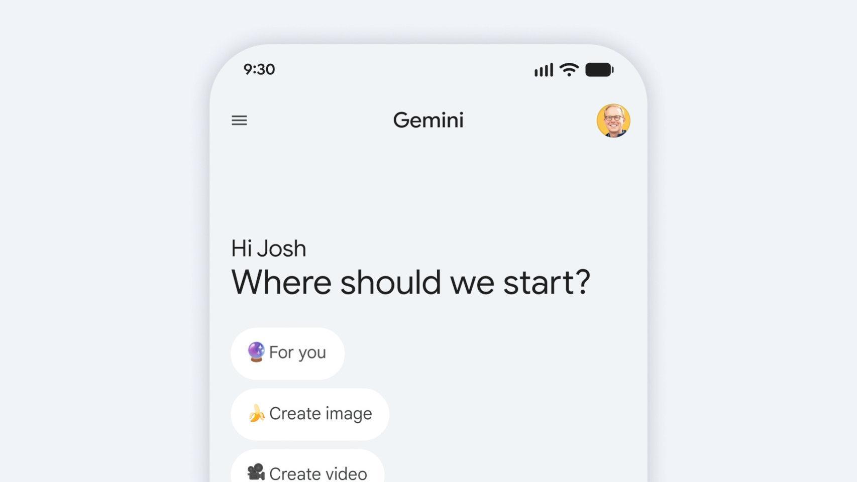 Google Gemini usará datos personales del usuario para mostrar respuestas personalizadas