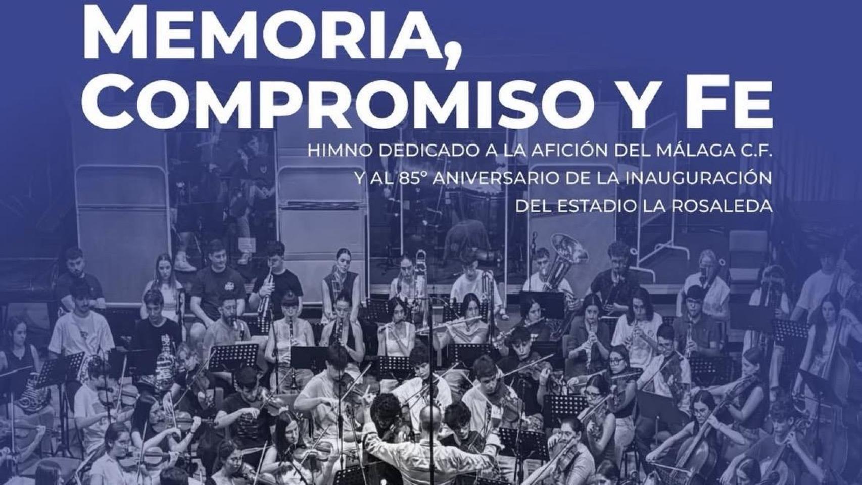 Un nuevo himno para el Málaga CF: Memoria, compromiso y fe