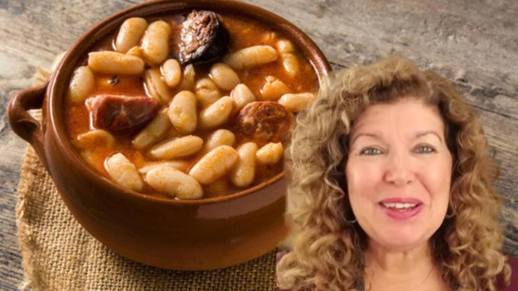 Carmen, cocinera y la original de la fabada asturiana