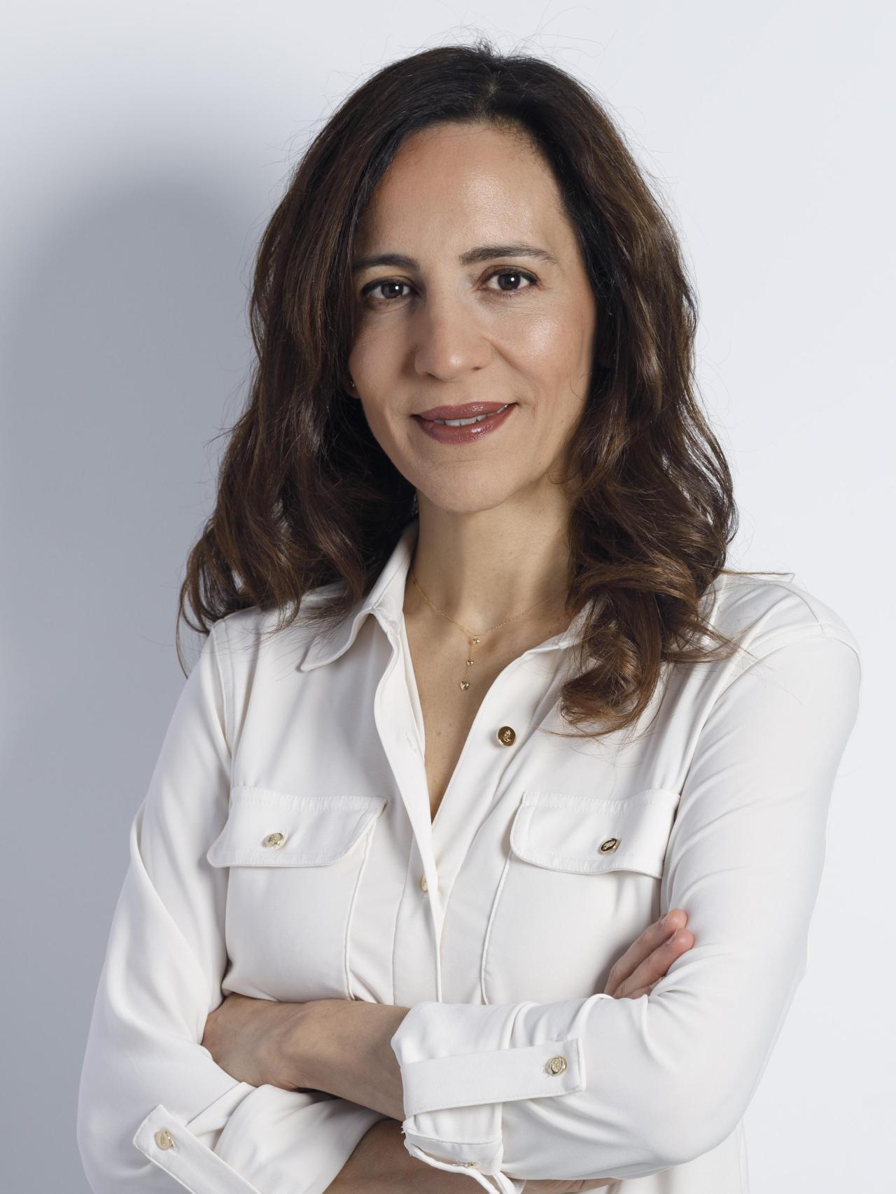 Un retrato de la autora.