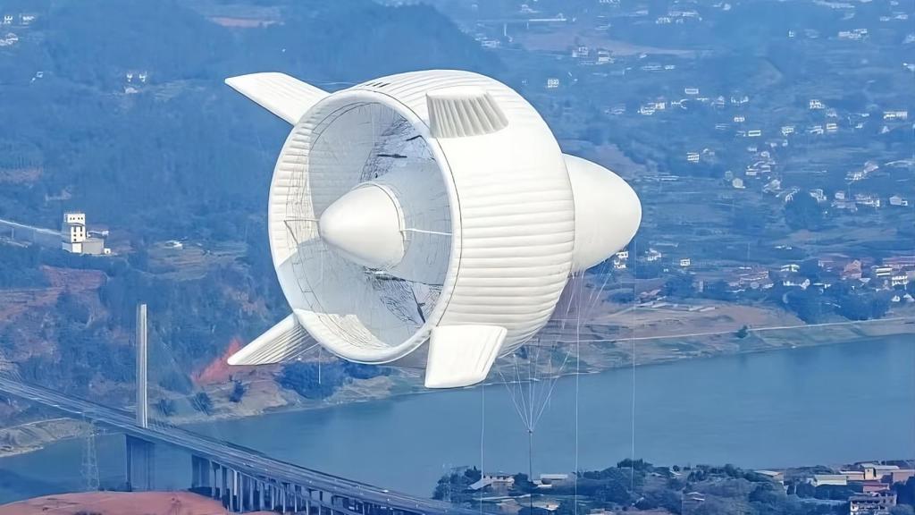 El aerogenerador S2000 durante su prueba