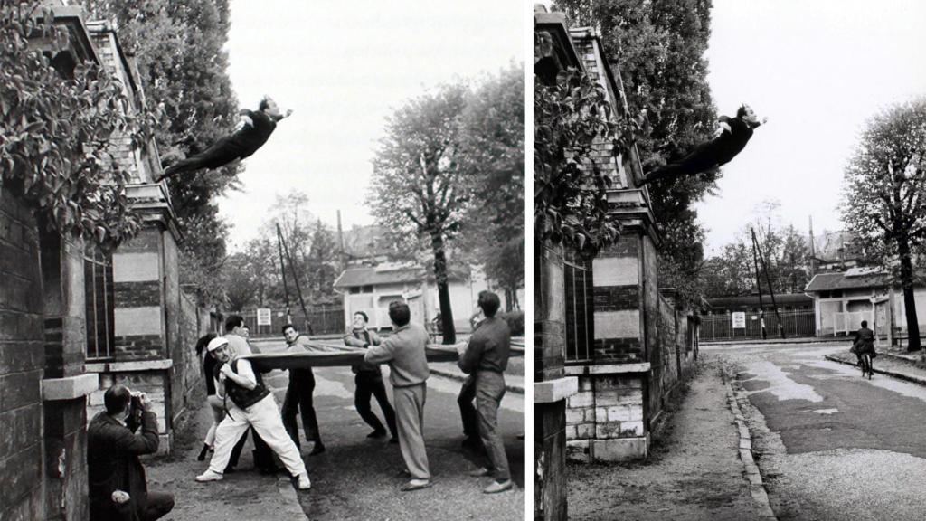 Salto al vacío, Yves Klein. 1960.