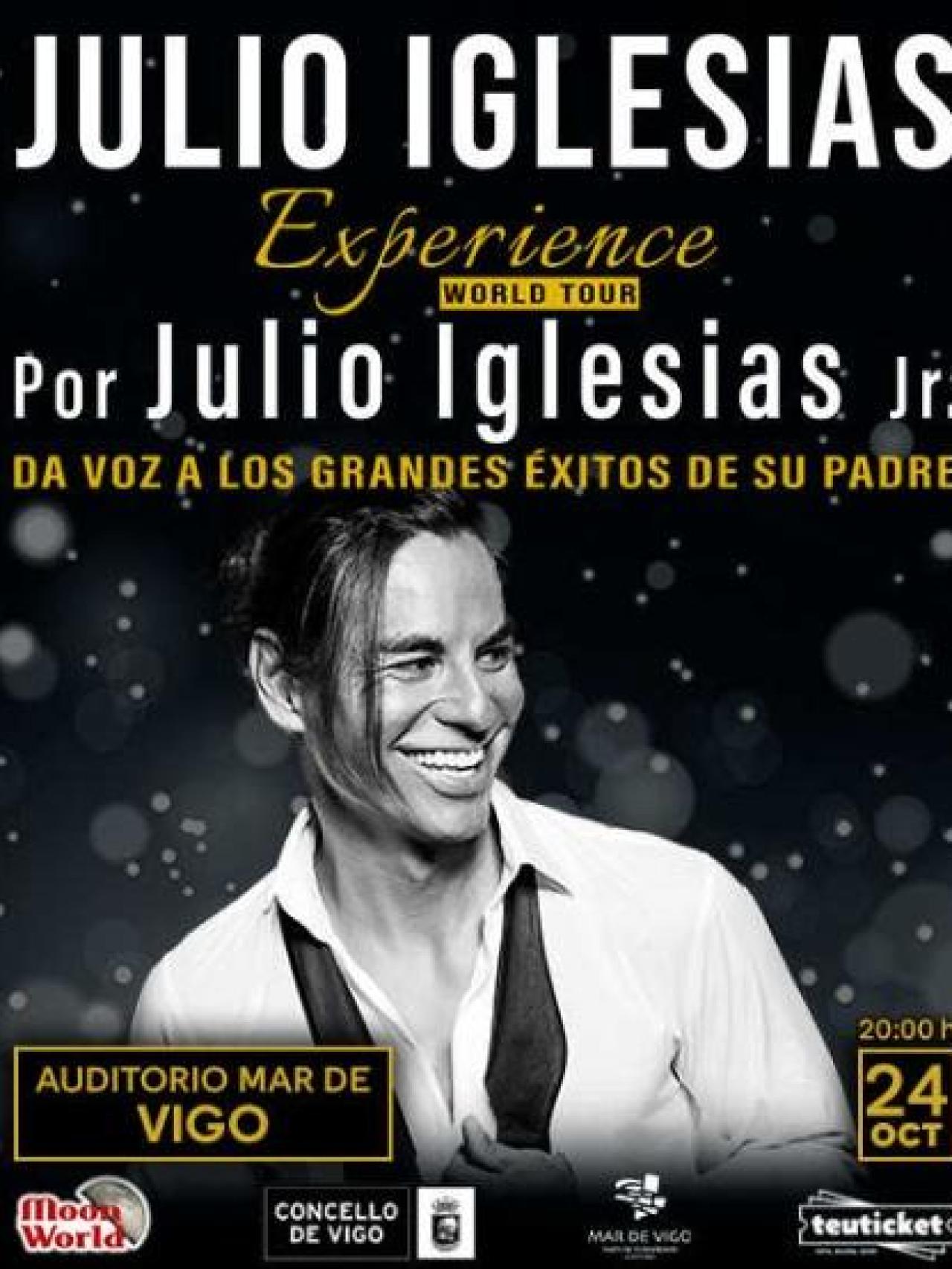 Julio Iglesias JR y su nuevo espectáculo.